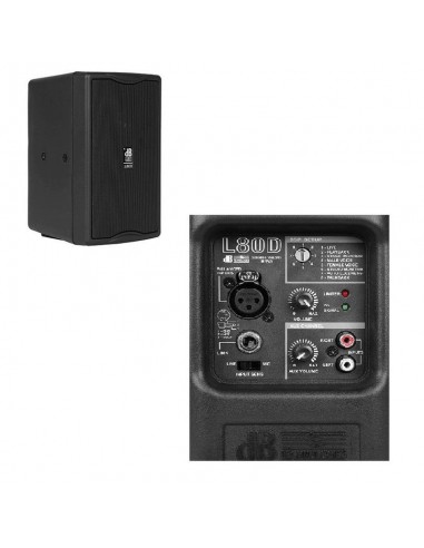 Db L80D - Mini Box Amplificato -...