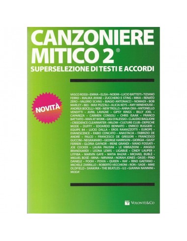 Canzoniere Mitico 2 Nuova Edizione...