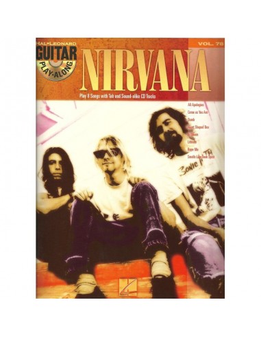 Nirvana Guitar Play-Along Volume 78