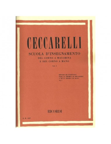 Ceccarelli metodo per corno Vol. I