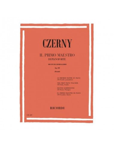 Czerny Il primo maestro op 599