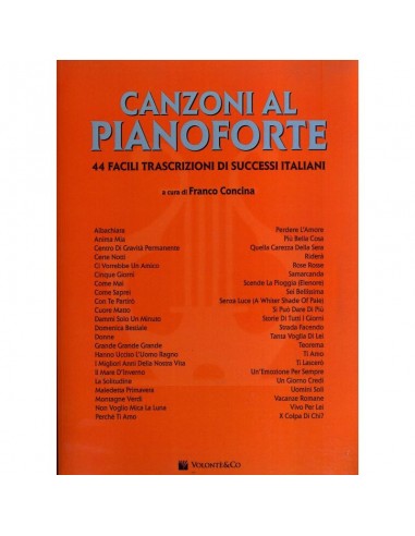 Canzoni al Pianoforte Vol 1 Franco...