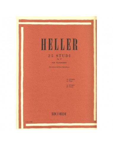 Heller 25 Studi per pianoforte op 47