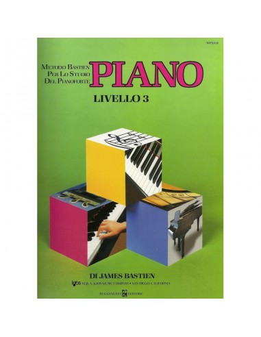 James Bastien Piano Livello 3 metodo...