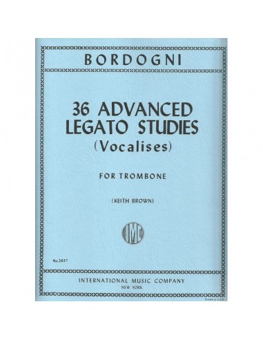 Bordogni - 36 Advanced Legato Studies...
