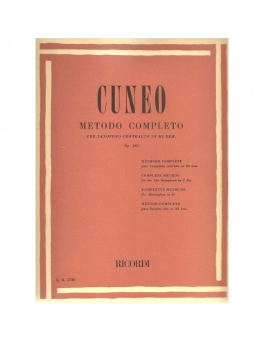 Cuneo - Metodo Completo per saxofono...