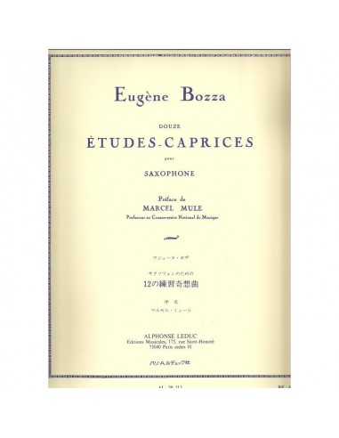 E. Bozza - 12 Etudes-Caprices - 12...