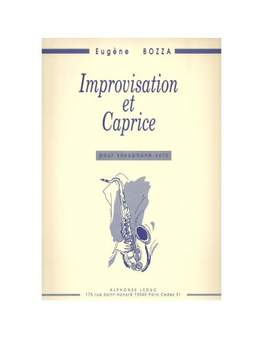 E. Bozza Improvisation et Caprice...