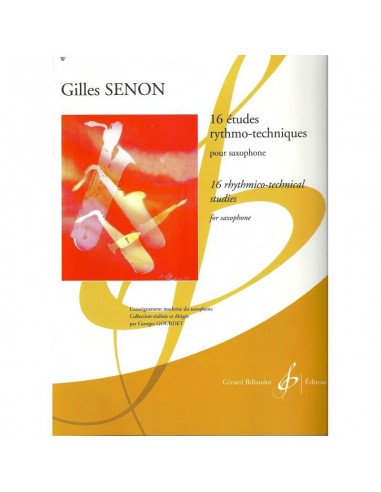 Gilles Senon 16 etudes Rythmo...