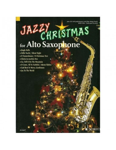 Jazzy Christmas for Alto Sax Libro + CD