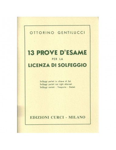 Ottorino Gentilucci - 13 Prove...