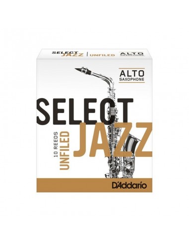 D'addario Ance Select Jazz Unfiled...