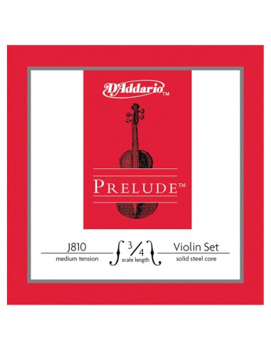 D'addario J810 Prelude Corde Violino 3/4