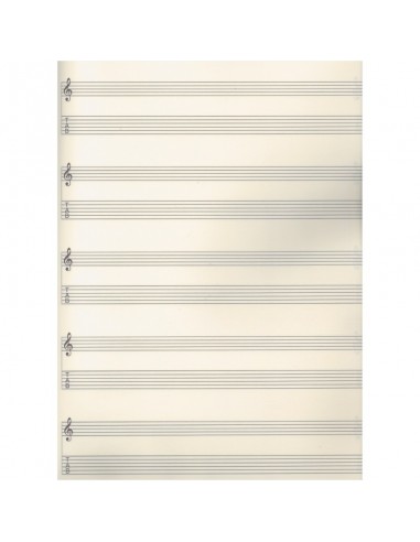 Quaderno di Musica formato A4 5...