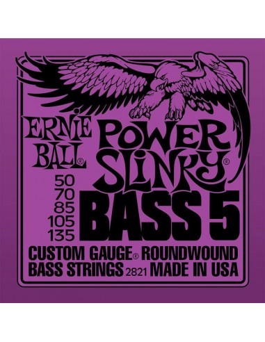 Ernie Ball 2821 Power Slinky Bass 5...