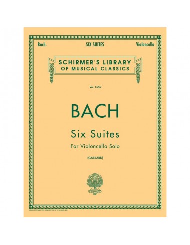 Johann Sebastian Bach 6 Suites...