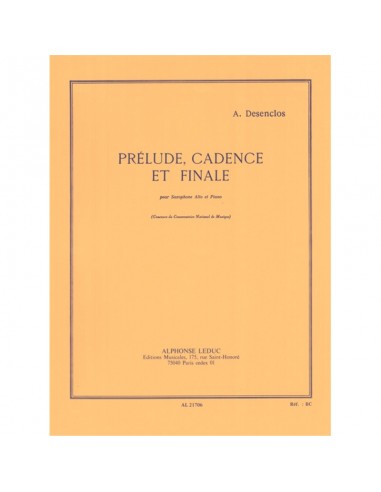 Desenclose Prelude Cadence et Finale...