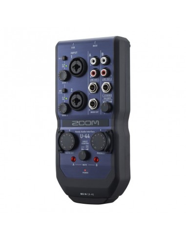 Zoom U-44 Interfaccia Scheda Audio USB 4 input 4 output