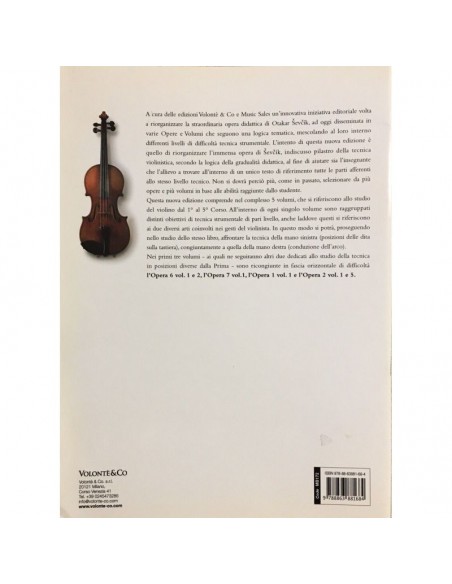 Sevcik Scuola Di Tecnica Violinistica Vol 3