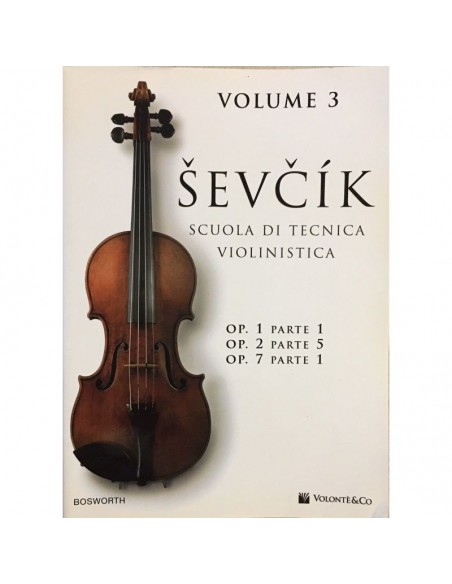Sevcik Scuola Di Tecnica Violinistica Vol 3