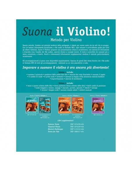 Suona il Violino Metodo per Violino Vol 1 Audio Online